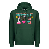 Sports Green phlebotomist tech Premium Hoodie - CowhideDigitalArt