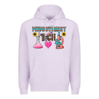 Lilac phlebotomist tech Premium Hoodie - CowhideDigitalArt