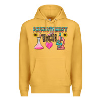 Mustard phlebotomist tech Premium Hoodie - CowhideDigitalArt