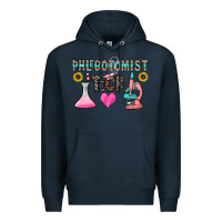 Navy phlebotomist tech Premium Hoodie - CowhideDigitalArt