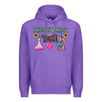 Purple phlebotomist tech Premium Hoodie - CowhideDigitalArt