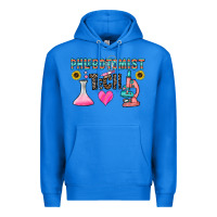 True Royal phlebotomist tech Premium Hoodie - CowhideDigitalArt