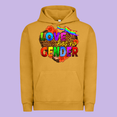 Love Has No Gender Urban Hoodie Designed By Hra Design Shop