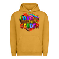 Pigment Peanut Butter love has no gender Urban Hoodie - HRA Design Shop