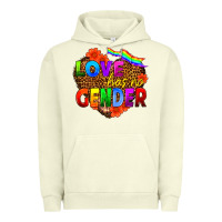 Pigment Pistachio love has no gender Urban Hoodie - HRA Design Shop