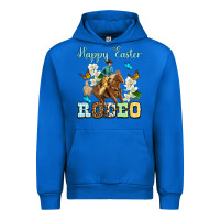 Cobalt Happy Easter rodeo Urban Hoodie - OliviaCreatesArt