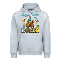 Heather Grey Happy Easter rodeo Urban Hoodie - OliviaCreatesArt