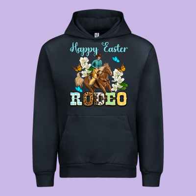 Happy Easter Rodeo Urban Hoodie Designed By Oliviacreatesart