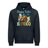 Navy Happy Easter rodeo Urban Hoodie - OliviaCreatesArt
