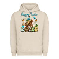 Pigment French Oak Happy Easter rodeo Urban Hoodie - OliviaCreatesArt