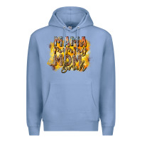 Colony Blue mama mommy mom bruh Premium Hoodie - RacoonDesign