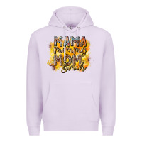 Lilac mama mommy mom bruh Premium Hoodie - RacoonDesign