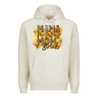 Oatmeal Heather mama mommy mom bruh Premium Hoodie - RacoonDesign
