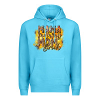 Ocean Blue mama mommy mom bruh Premium Hoodie - RacoonDesign