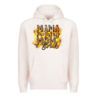 Pale Pink mama mommy mom bruh Premium Hoodie - RacoonDesign