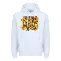 White mama mommy mom bruh Premium Hoodie - RacoonDesign