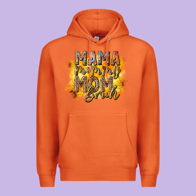 Mama Mommy Mom Bruh Premium Hoodie Designed By Racoondesign