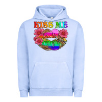 Pigment Grape Ice lgbtq kiss me Urban Hoodie - HRA Design Shop