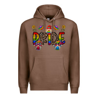 Chestnut pride gnome Premium Hoodie - CowhideDigitalArt