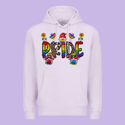 Pride Gnome Premium Hoodie Designed By Cowhidedigitalart