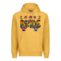 Mustard pride gnome Premium Hoodie - CowhideDigitalArt