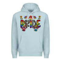 Blue Mist pride gnome Premium Hoodie - CowhideDigitalArt