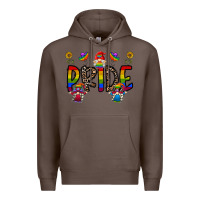 Coffee pride gnome Premium Hoodie - CowhideDigitalArt