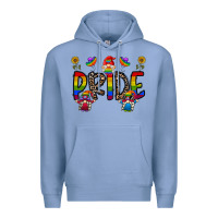 Colony Blue pride gnome Premium Hoodie - CowhideDigitalArt