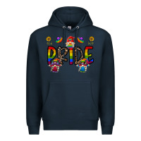 Navy pride gnome Premium Hoodie - CowhideDigitalArt