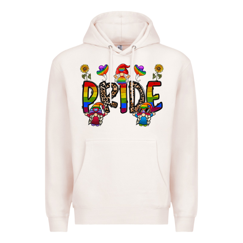 Pride Gnome Premium Hoodie by CowhideDigitalArt | Teevron