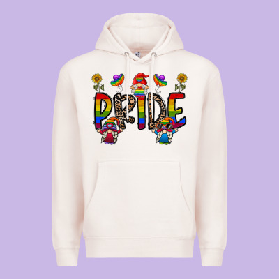 Pride Gnome Premium Hoodie Designed By Cowhidedigitalart
