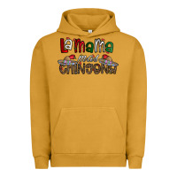 Pigment Peanut Butter la mama mas chingona Urban Hoodie - CowhideDigitalArt