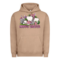 Pigment Burro Happy Easter teeth Urban Hoodie - OliviaCreatesArt