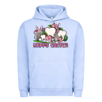 Pigment Grape Ice Happy Easter teeth Urban Hoodie - OliviaCreatesArt