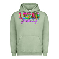 Pigment Oil Green lgbtq friendly Urban Hoodie - HRA Design Shop