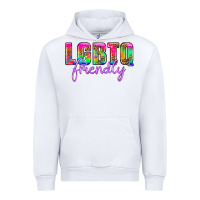 White lgbtq friendly Urban Hoodie - HRA Design Shop