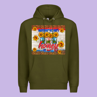 American Honey Tumbler Premium Hoodie Designed By Hra Design Shop