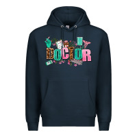 Navy doctor Premium Hoodie - AdoDesignShop