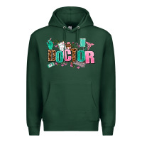 Sports Green doctor Premium Hoodie - AdoDesignShop