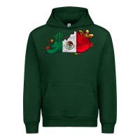 Forest Green mexica kentucky Urban Hoodie - CowhideDigitalArt