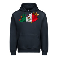 Navy mexica kentucky Urban Hoodie - CowhideDigitalArt