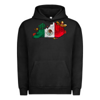 Pigment Black mexica kentucky Urban Hoodie - CowhideDigitalArt