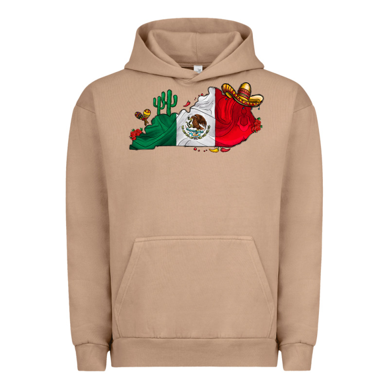 Mexica Kentucky Urban Hoodie by CowhideDigitalArt | Teevron