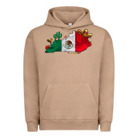 Pigment Burro mexica kentucky Urban Hoodie - CowhideDigitalArt