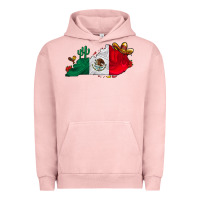 Pigment Salmon mexica kentucky Urban Hoodie - CowhideDigitalArt