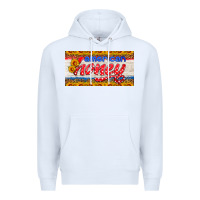 White american honey sunflower license plate Premium Hoodie - HRA Design Shop