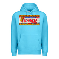 Ocean Blue american honey sunflower license plate Premium Hoodie - HRA Design Shop