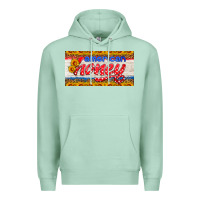 Seafoam american honey sunflower license plate Premium Hoodie - HRA Design Shop