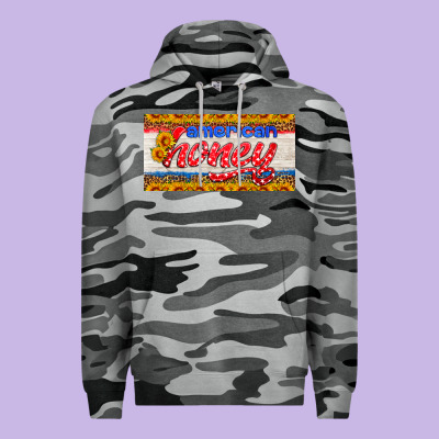 American Honey Sunflower License Plate Premium Hoodie Designed By Hra Design Shop