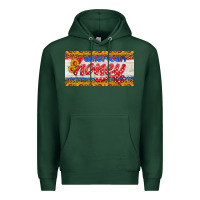 Sports Green american honey sunflower license plate Premium Hoodie - HRA Design Shop